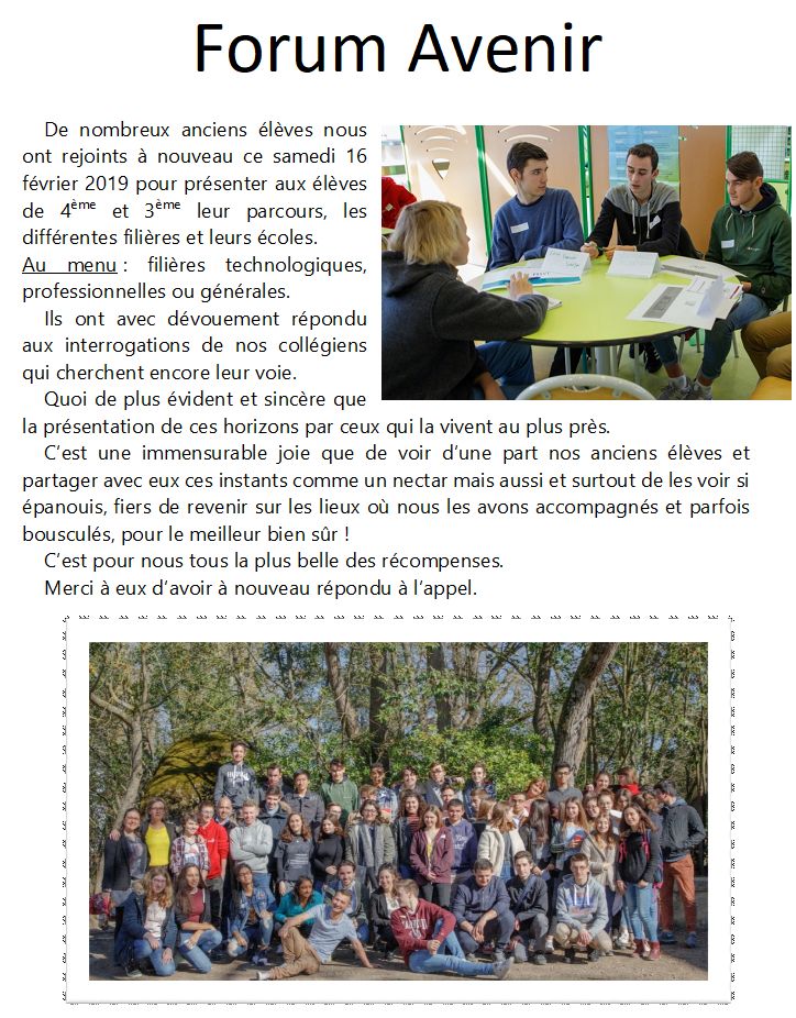 Clipboard04 Ecole et Collège N.D. Le Clos Fleuri